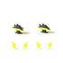 Nageoires et Yeux de Dragon Foudre pour Sharkicks Pro